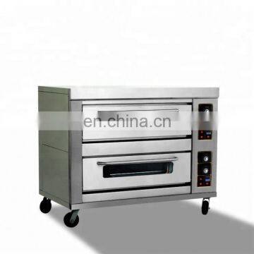 Countertop Electric 2 Layers Pizza Oven Bread Bakery Equipment