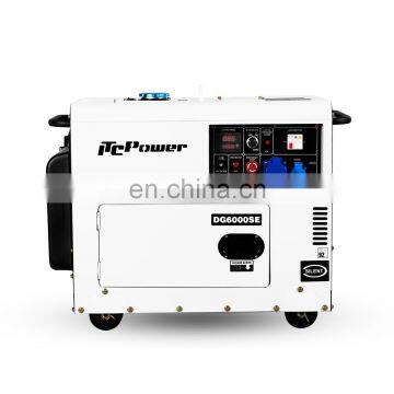 Competitive Price 6.3kva Diesel Power Generation With Soundproof Dynamo for Home Use