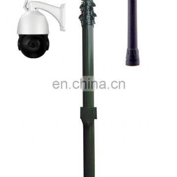 10m Steel Manual Telescopic Mast for Telecoms Equipment