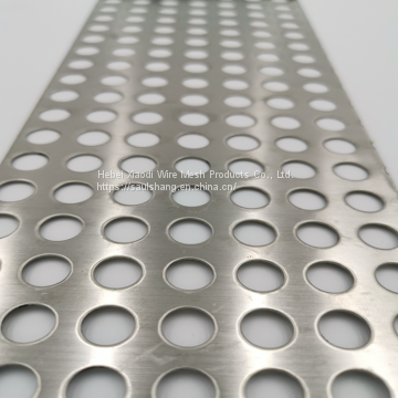 Perforated coils Prepainted galvanized steel coils round hole perforated Steel 4mm hole diameter 6mm pitch