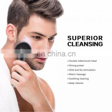 LEVETT Myris Personal Skin Care Silicone Face Cleaner Brush Waterproof Facial Cleaner for Man photo-2