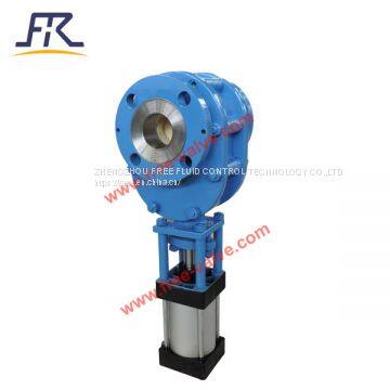 Ceramic Lined Dual Disc Pneumatic Gate Valve