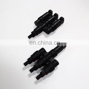 80Watt Waterproof Ip68 DC Connector T4 Rail T-Branch PV Solar Panel Connector for Solar System Ins