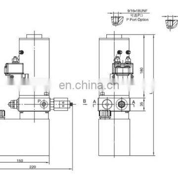 12v 800W Hydraulic Power Unit For Pallet Truck photo-2