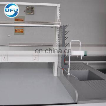 Biology Laboratory Furniture Central Workstation With Reagent Shelf photo-5