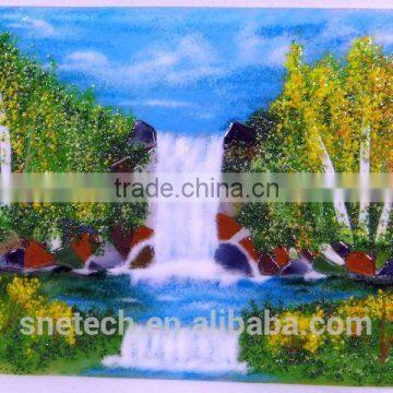 Fused Glass as Interior Wall or Ceiling Decoration photo-4