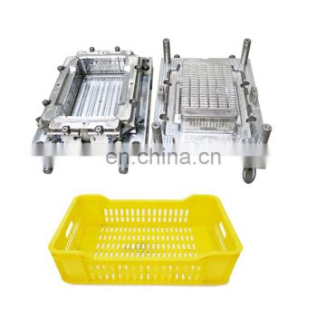 Precision plastic injection crate mould