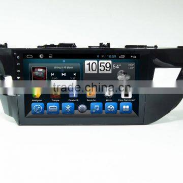 OEM!Android 4.4 Full Touch Screen Car Dvd GPS for Corolla 2015 +qual Core +factory Directly !