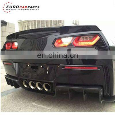 C7 PD Style Carbon Fiber Material Rear Diffuser With Customer Feedback photo-5