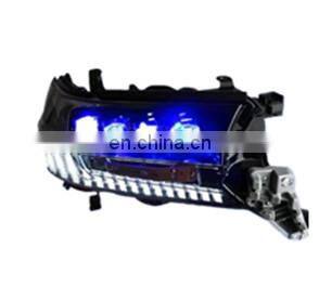 Upgrade LED Matrix 4lens Headlamp Headlight for TOYOTA LAND CRUISER LC200 Head Lamp Head Light 2016-2019 photo-2