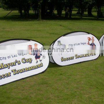 Outdoor Advertising Free Standing Plastic A-Frame Signage