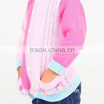 Autumn Cardigan Gilrs Cotton Sweater Computer Knitting Cardigan photo-4