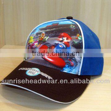 custom sublimation printing kids Baseball Cap                        
                                                Quality Choice