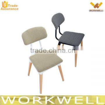 WorkWell High Quality Cheap Wooden Legs Dining Chair for Wholesale KW-P32 photo-2