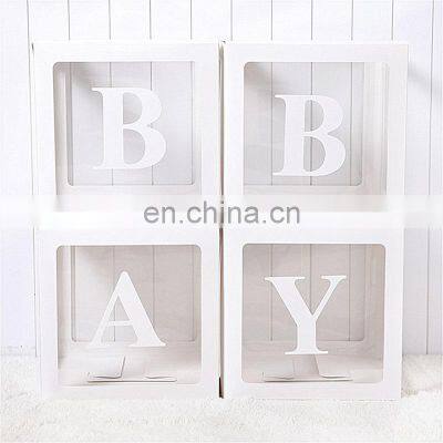 Clear Empty Balloon Surprise Gift Box Halloween Airballoon Explosion Packaging Box Wholesale photo-3