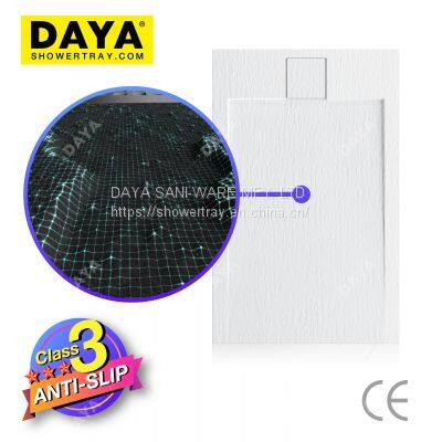 Integrated Anti-Skidding Support Repair Bathroom Pan Resin Shower Tray