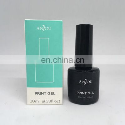 china professional salon nail profucts factory direct nail printer gel for 3d nail printer machine