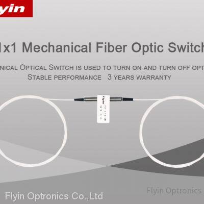 0.25mm 0.9mm Fiber Optic 2x2 Passive Mechanical Optical Switch With SC FC LC ST Connector photo-2