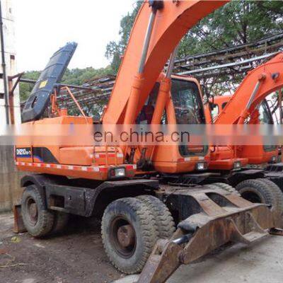 doosan wheel excavator model dh210w , second hand doosan dh210 , doosan dh210 dh150 dh160 dh130