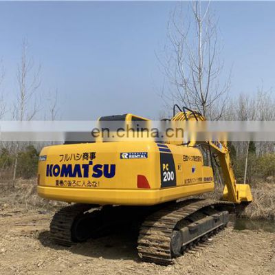 Good condition second hand original backhoe komatsu pc200-8 pc200-7 pc200-6 pc220-8 pc220-7 pc220-6