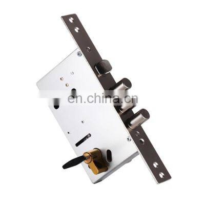 Mortice lock replacement square head standard euro mortice lock body 3 lever mortice door lock body for sliding door