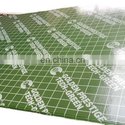 Chengxin 4*8 green plastic plywood sheet for concrete  plastic film plywood plywood