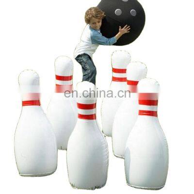 Outdoor Inflatable Bowling Ball Set Large Human Bowling Pin Game