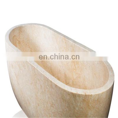 high quality 2 person outdoor spa bathtub, stone bathtub