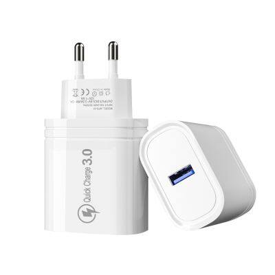 Wholesale price Quick Charge QC 3.0 USB Charger Wall Charger Adapter for Mobile Phone