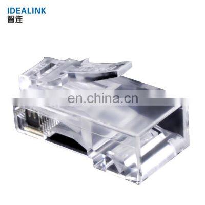 1000PCS Set Network Cable End Gold Plated Cat 6 UTP RJ45 Modular Connector Plug photo-5