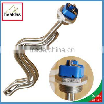 Stainless Steel 240V 5500W Ripple Screw In Electric heating element for brewing machine