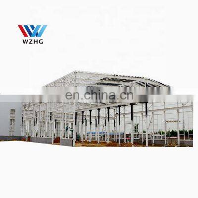 Prefab Engineering Assembly Steel Structure Buildings for Temporary Workshop Factory Plant Farm Houses Temporary Warehouse photo-2