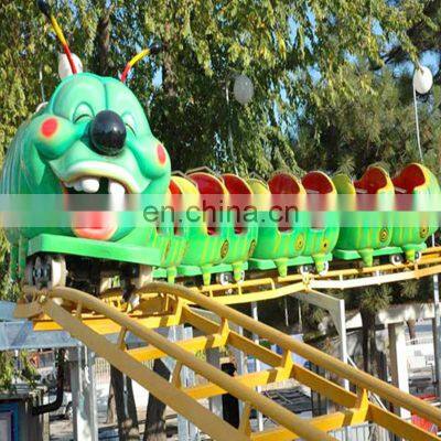 Cheap Adult Kids Amusement Ride Machines Equipment  Worm roller coaster for sale