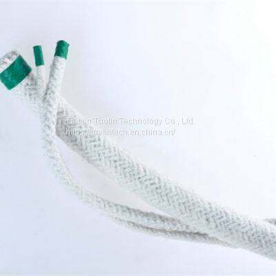 Ceramic fiber round packing