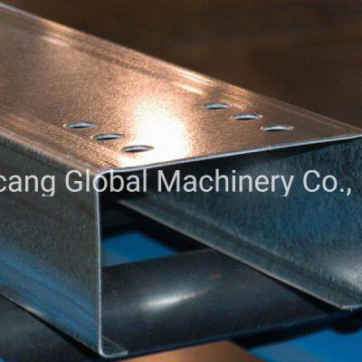C/Z Purlin Interchangeable High Speed Cold Roll Forming Machine Lipped Channel Making Machine Sigma Beam Profile photo-5