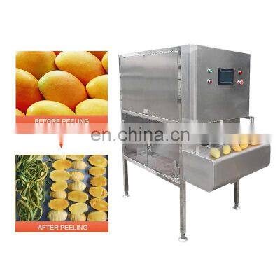 Factory Genyond Automatic Fruit Peeler Equipment Citrus Orange Lemon Peel Removing Peeling Machine Used for Industrial photo-4