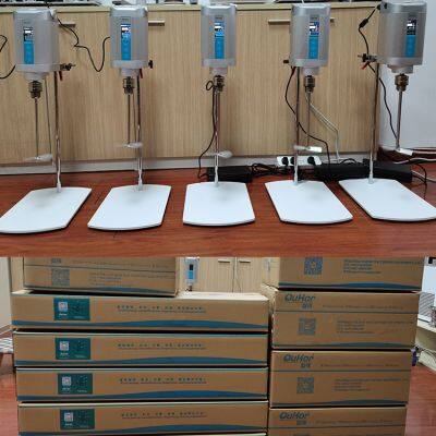 AMM-M400PRO Shanghai Electric Digital Display Mixer Supplier - Multiple Paddle Blades Available for Customization of Multi Functional Spray PTFE