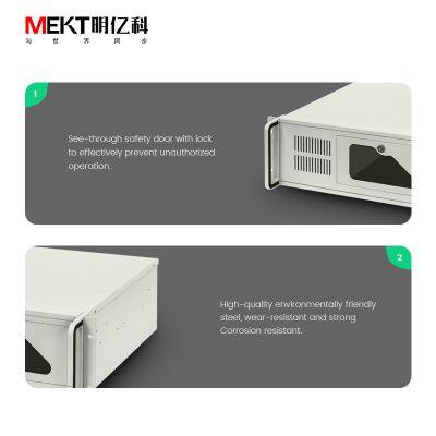 4U Industrial Control Chassis Embedded Industrial Control Host Low-power Windows Fanless Computer photo-4