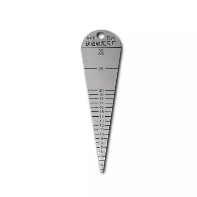 Stainless Rail Taper Welding Gap Inspection Gauge