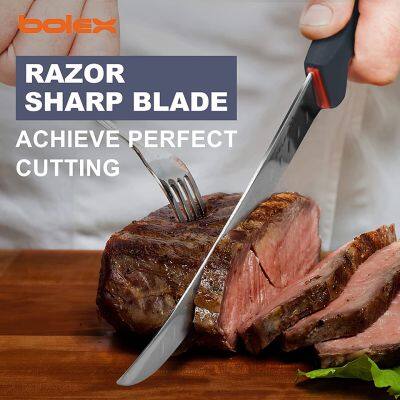 Steak Beef KNIFE Curved Knives Needle PROFESSIONAL TABLE FOODSERVICE CATERING KNIVES HOTEL SUPPLY photo-2