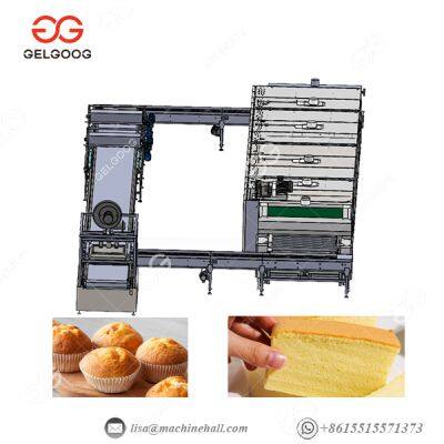 Automatic Cupcake Processing Line|Layer Cake Production Line Price