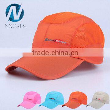 2015 custom printing dryfit running sport cap hat for adults