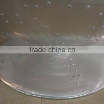 Replica Relaxing Fiberglass Material Fabric/PU Eero Aarnio Chair ,high Density Foam Eero Chair With Aluminum Alloy Epidermis photo-6