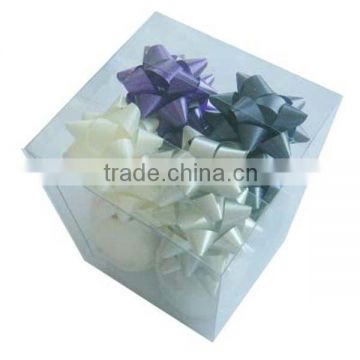 HOT SALE! Box with Star Ribbon Bow and Ribbon EggS for Celebration Christmas/Easter/New Year/Wedding