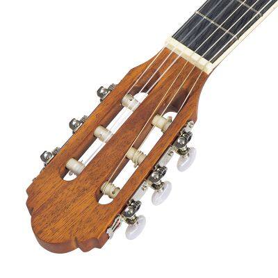 YAN 36-inch Regular Barrel Spruce Top Nanyang Wood Backsides Matte Plywood Classical Guitar YAN-26