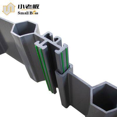Muitilock PVC Sheet Pile Vinyl Plastic for Beach Seawall Ditch Canal River Bank Erosion Control photo-6