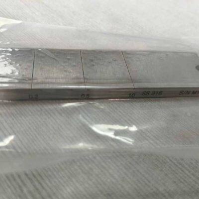 блок для испытания на вихревые токи EDM-316 6*25*100 ISO