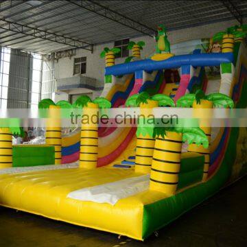 Free Blower Dinosaur Theme Guangzhou 0.55mm PVC Children Inflatable Bouncer Jumping Castle Slide photo-3