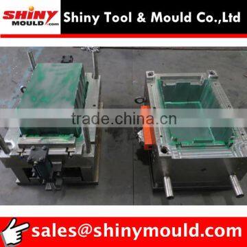 plastic injection turnover box mould