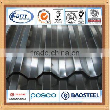 corrugated steel roofing sheet for constructions